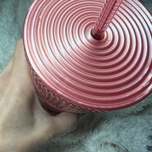 🌟STARBUCKS🌟 2023 PEARLESCENT Pink 24oz Tumbler (NWT) - Picture 9 of 12